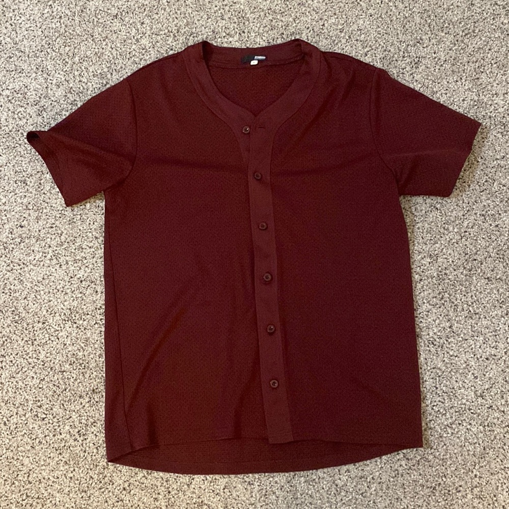 Elwood Mesh Jersey Burgundy XL